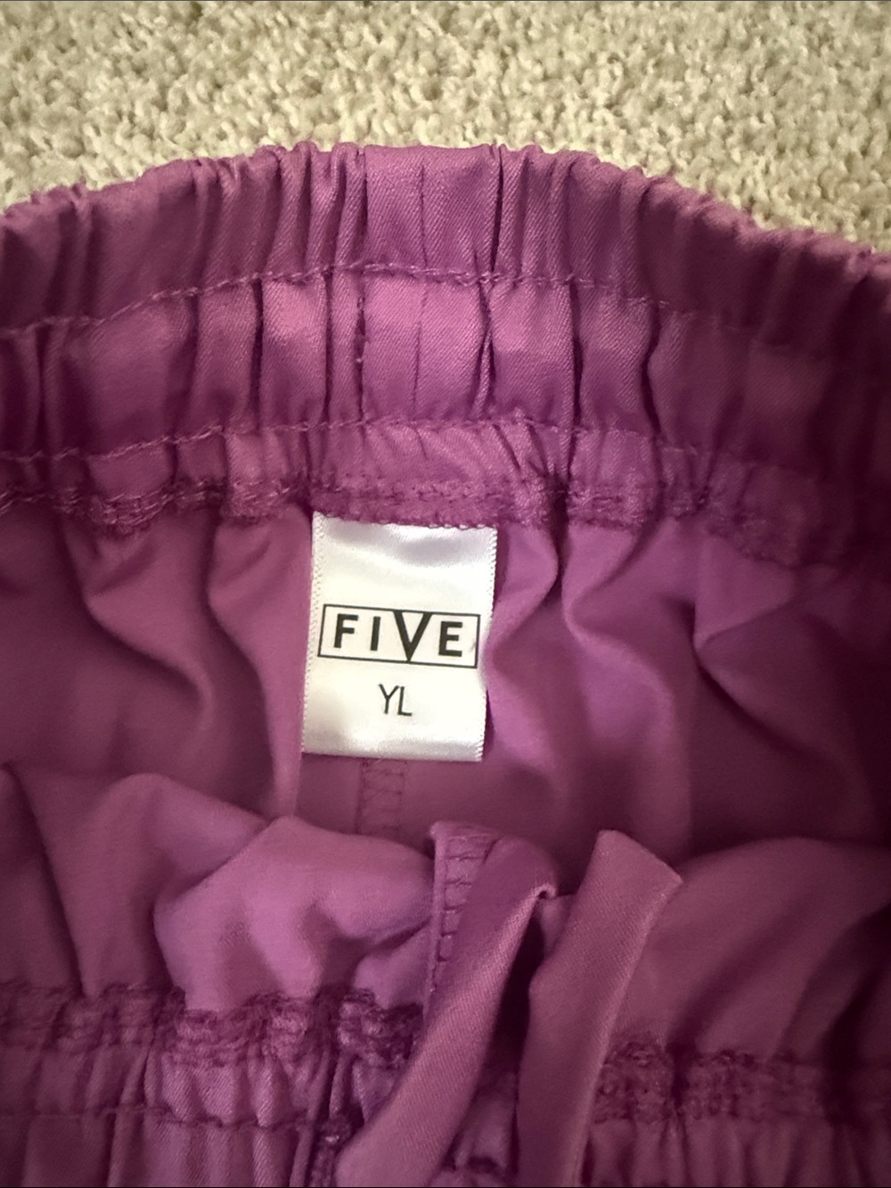 Five Dancewear Purple Shorts - Picture 3 of 4